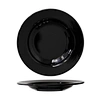 black melamine tableware